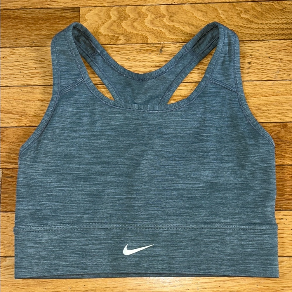 Gray Nike Racerback Sports Bra